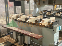 Máy Tạo Mộng Âm Dương CNC 4 Trục 16 Dao Kẹp Xoay 90 Độ Lật Mặt Phôi 8479