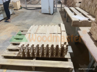 Máy Tạo Mộng Âm Dương CNC 4 Trục 16 Dao Kẹp Xoay 90 Độ Lật Mặt Phôi 8496