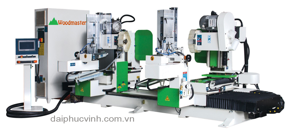 Dây chuyền máy chà nhám và phay mộng oval dương tự động 475