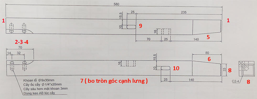 Máy gia công chân ghế trước tự động nhiều công đoạn 469