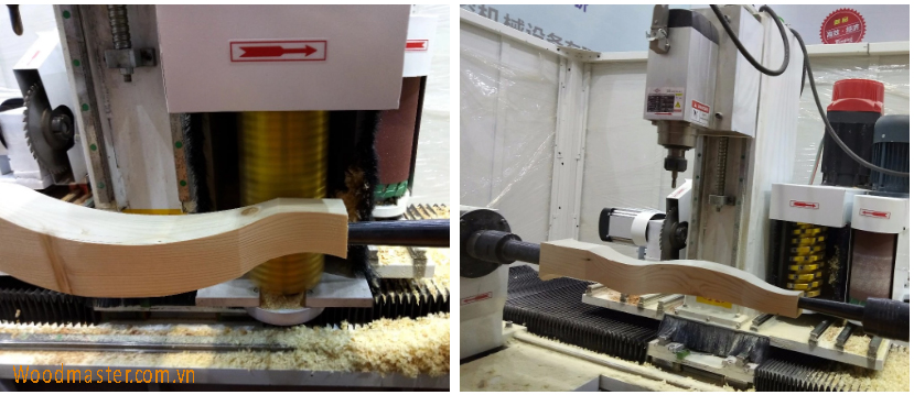 MÁY CNC 4 TRỤC 5 DAO GIA CÔNG CHÂN BÀN, CHÂN GHẾ 81