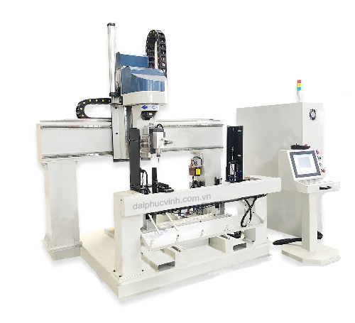 MÁY LÀM MỘNG CNC 5 AXIS ( nạp phôi tự động )