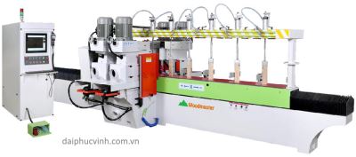 Máy phay tubi cnc 4 dao Woodmaster