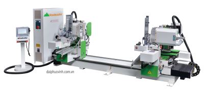 MÁY PHAY MỘNG 2 ĐẦU CNC 4 DAO ( ÂM DƯƠNG KẾT HỢP )
