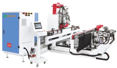 MÁY CNC GIA CÔNG Ổ KHÓA VÀ BẢN LỀ CỬA FULL AUTO